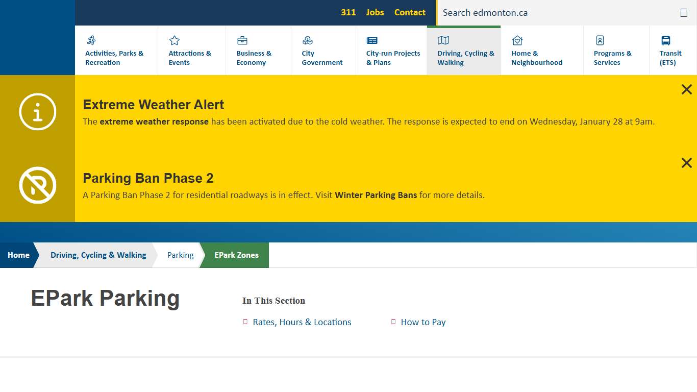 EPark Parking | City of Edmonton